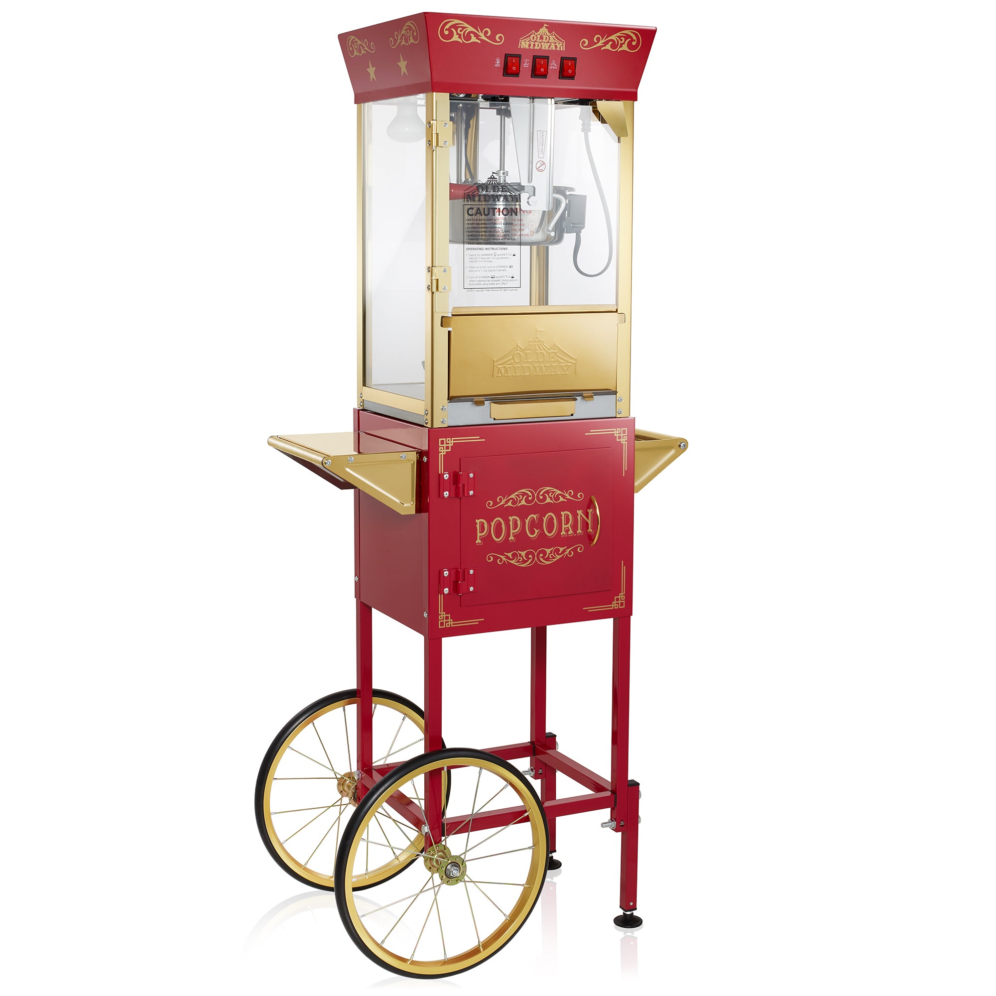 Popcorn machine for home theater