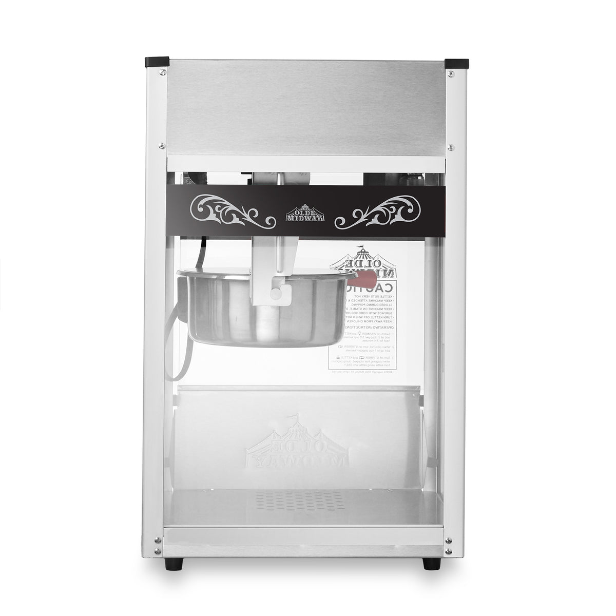 専用4点ピストンカップ14台セット ミッキー　フィルモア　フィルモア救急マテル Commercial Popcorn Machine with 8 oz. Kettle, Black - Olde