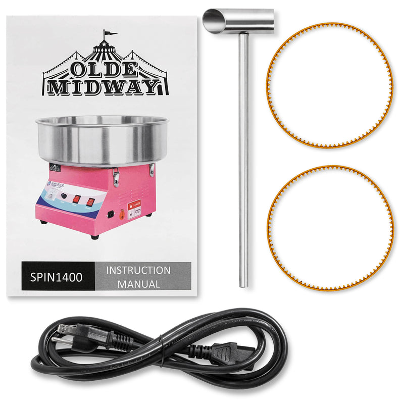 SPIN 1400 Cotton Candy Machine - Olde Midway