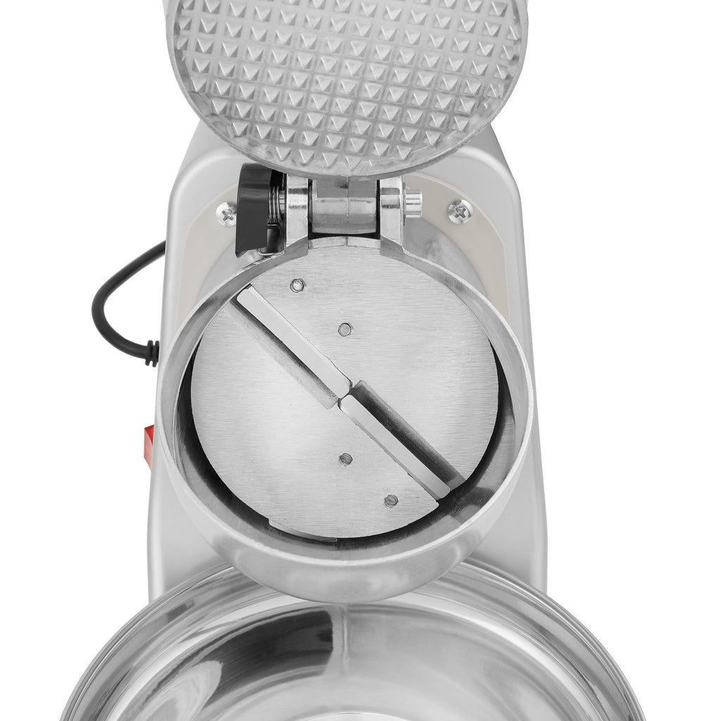 Electric Ice Crusher with Dual Blades and Scoop