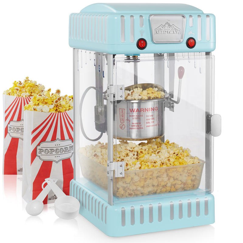 Great Northern Popcorn Machine Pop Pup Retro Style Popcorn Popper 2.5oz